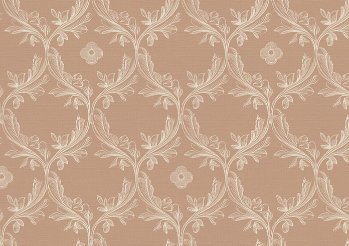 Trellis Prints, Vine and Bloom Manson - Roman Blind - Image 7